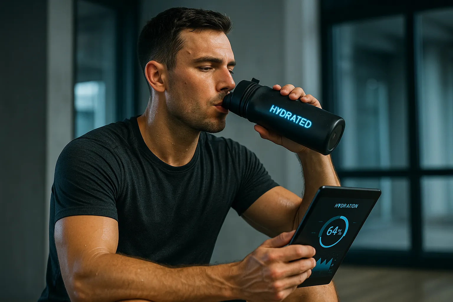 Nawodnienie przyszłości - Butelka AI