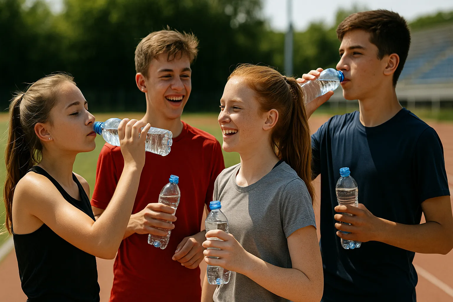 Nawodnienie młodzieży w sporcie